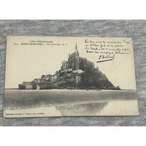 Postcard Mont Saint-Michel Emerald Coast North-East Coast France